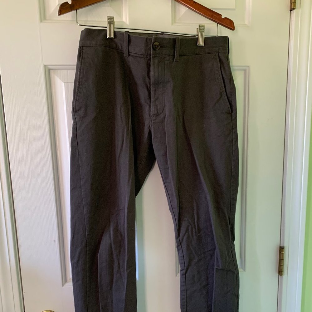 J Crew Dark Gray pants - slim flex